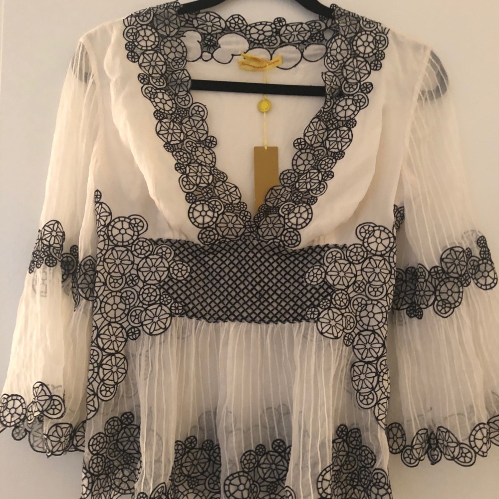 Catherine Malandrino Top Sz 2